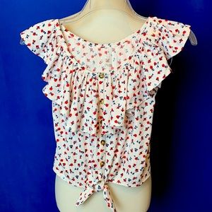 Justice girls blouse Size 12